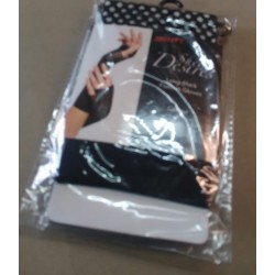 Mitaines courtes ajourés noirs