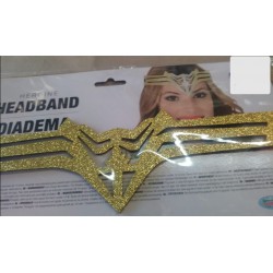 Bandeau doré superwoman