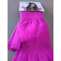 Mitaines rose fluo