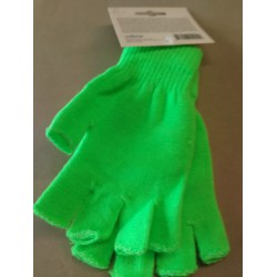 Mitaines vert fluo