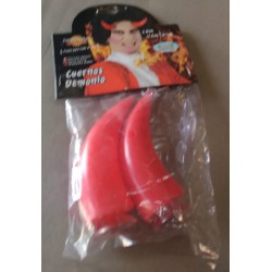 Cornes de diable rouges