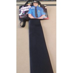 Cravate noire de policier