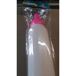 Biberon blanc et rose