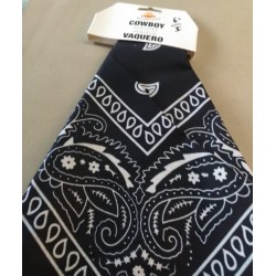 Bandana cowboy noire