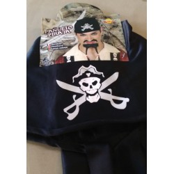 Bandana pirate tête de mort