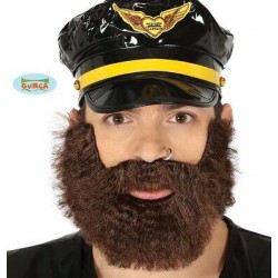 Barbe + moustache rousses