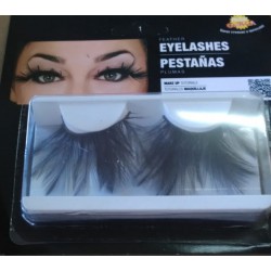 Faux cils très longs noirs