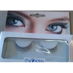 Faux cils courts pailletés...