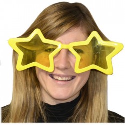 Lunettes géantes étoile jaune