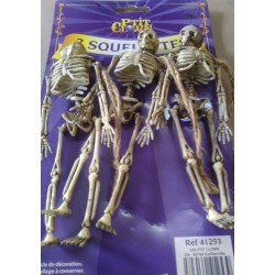 Squelettes lot de 3