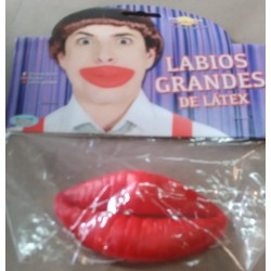 Grandes lèvres rouges