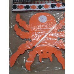 Guirlande araignée orange...