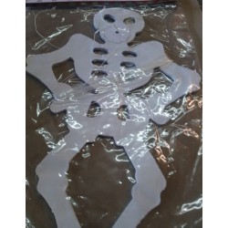 Guirlande squelette blanc...