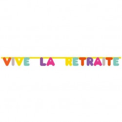 Guirlande vive la retraite