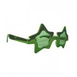 Lunettes étoile verte