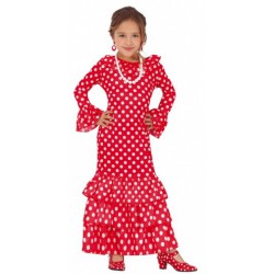 Costume flamenco espagnol