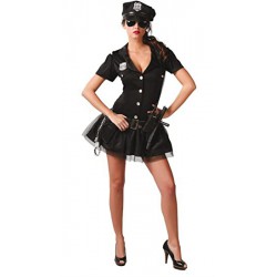 Costume agent de police femme