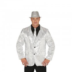 costume sequin argenté