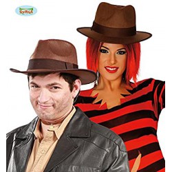 Chapeau aventurier marron