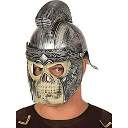 Casque crâne romain argent