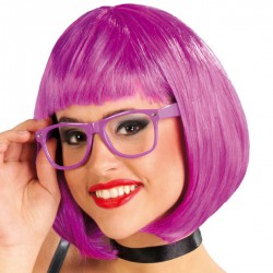 Perruque violette