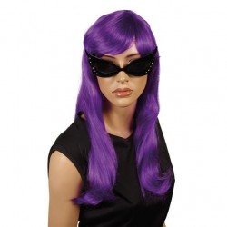 Perruque mauve